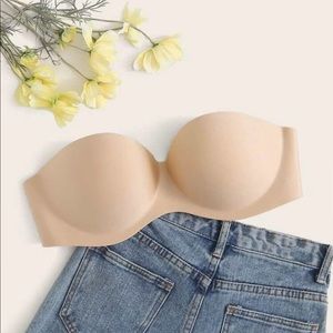 🌈3 for 12$! Underwired strapless bra